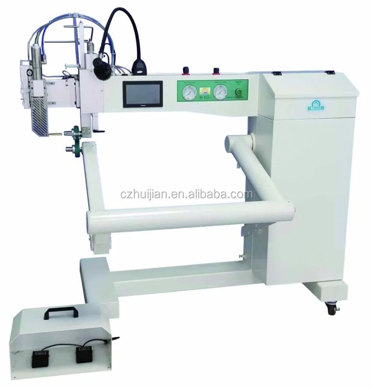 
 Double arm Hot air seam sealing machine  