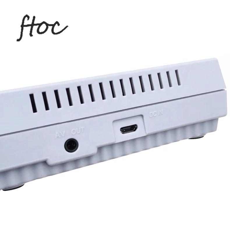 ТВ Ретро видео игровая консоль встроенные 660 классических игр AV выход для SN ES с двойными контроллерами