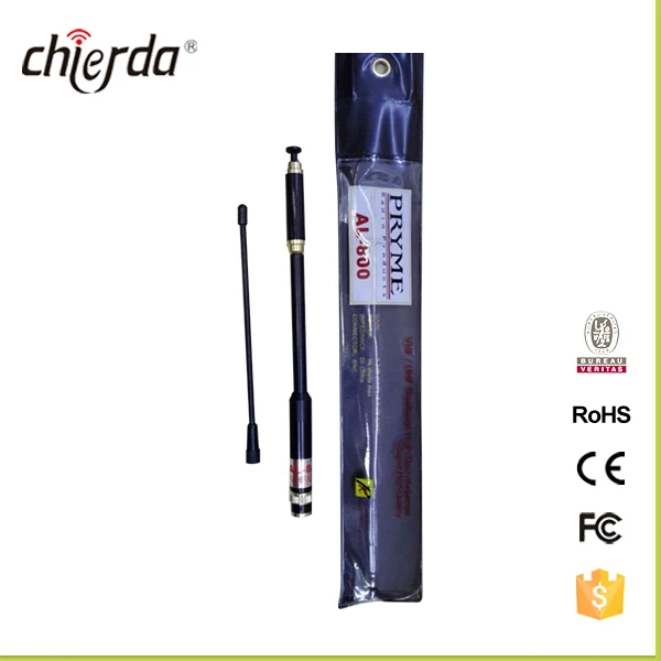 Высокое Качество Алмазный sma-мужской Телескопическая Антенна ДЛЯ Портативной Рации