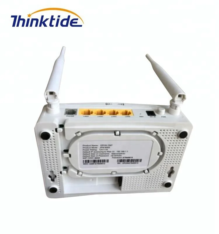 Gpon 4ge+1voip+wifi Gpon Ont 4lan Optical Network Unit Ftth Rj11 Pon ...