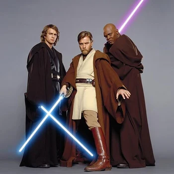 YDD GENIUS Amazon hot selling Jedi and sith costume from star the wars of luke skywalker or Anakin Skywalker and Darth Sidious