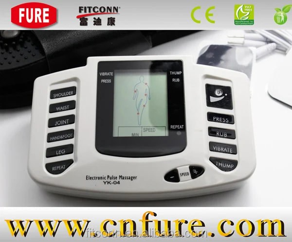 Portable Massage Device Smart Relief Electric Pulse Massager With Slipper