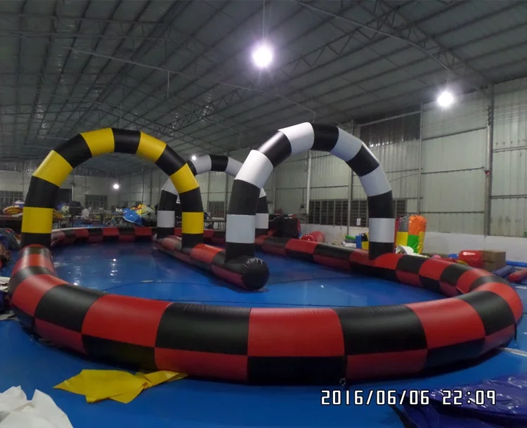 inflatable track