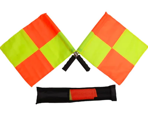 Wholesale Football Or Soccer Hand Referee Flag Sport Flag