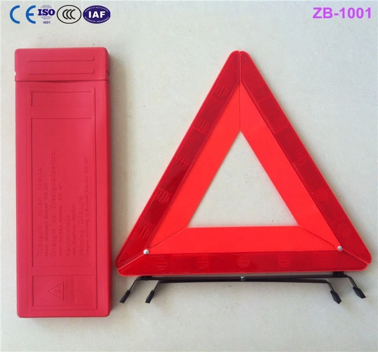Придорожный комплект светоотражающие треугольник с железный