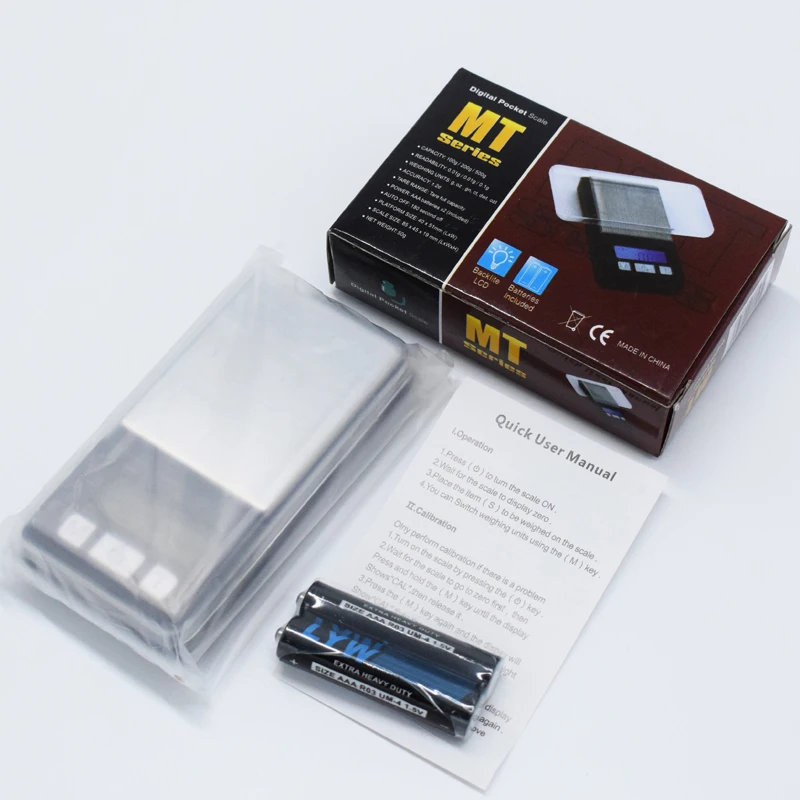 Mini Digital Scale Electronic Digital Scale Kitchen Jewelry Weighing Balance Pocket Scale