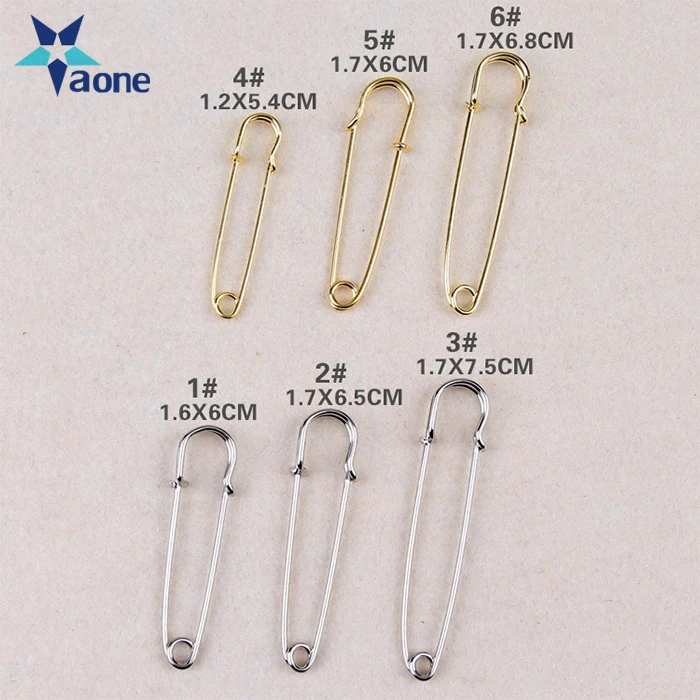 Золотые и Серебряные железные булавки Kilt безопасная брошь для одежды фурнитура застежка ювелирные изделия ткань шитья «сделай сам» домашние