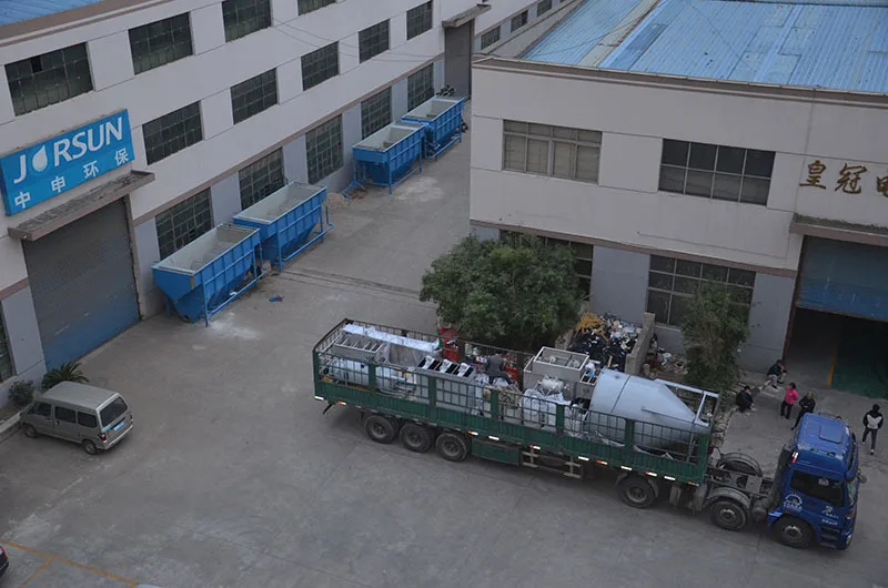 Daf Unit Shanghai Jorsun 50 100 Daf Dissolved air Flotation Equipment SDAF