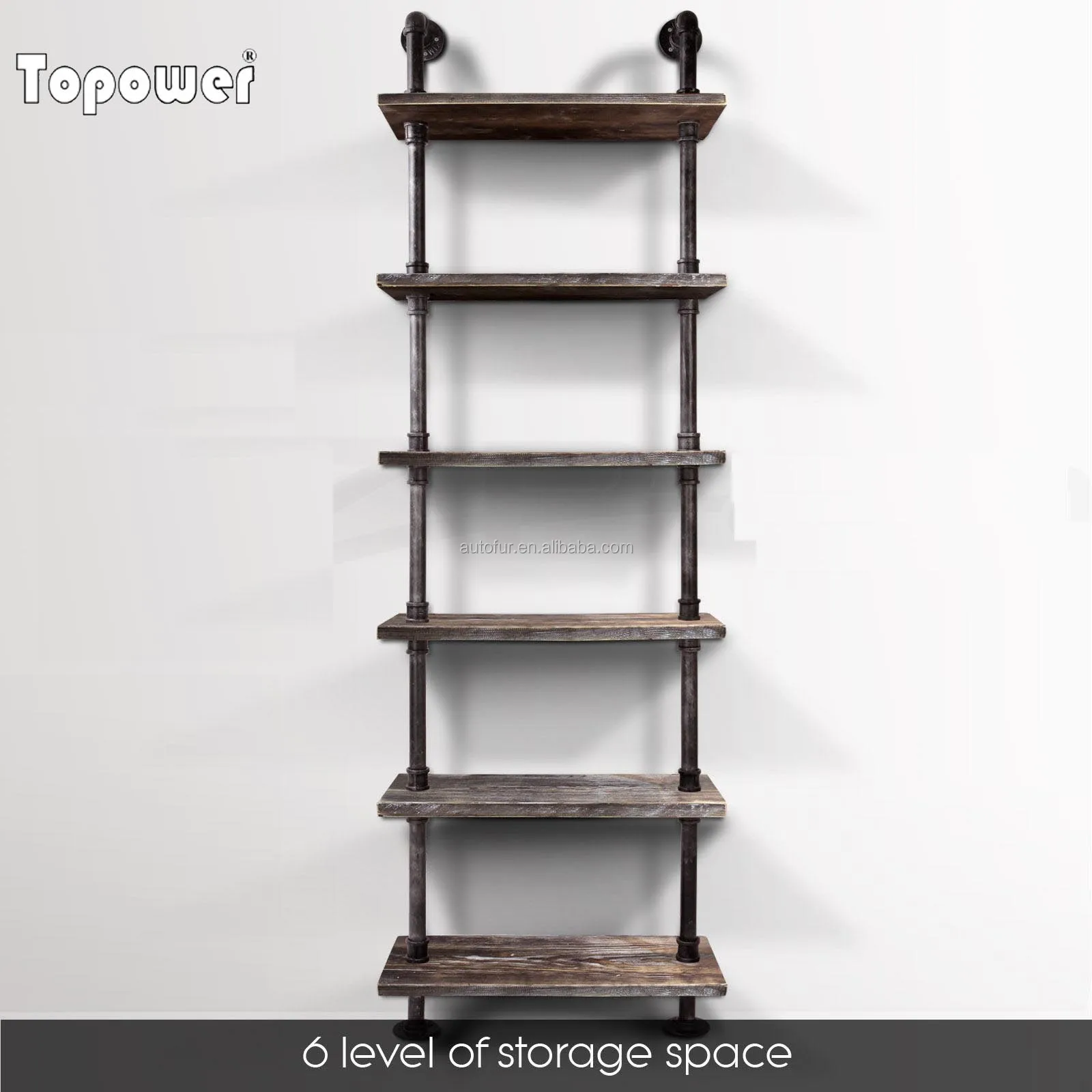 Modern Wood Ladder Wall Shelf 6 Layer Pipe Design Bookshelf Buy Diy Modern Bookshelf Pipe Design Bookshelf Wooden 6 Tier Bookshelf Product On Alibaba Com