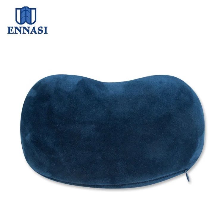 100% Pure Memory Foam U Shape Travel Support Custom Camping Cervical Neck Pillow Travel Kit Airplane Pillow With Phone Bag