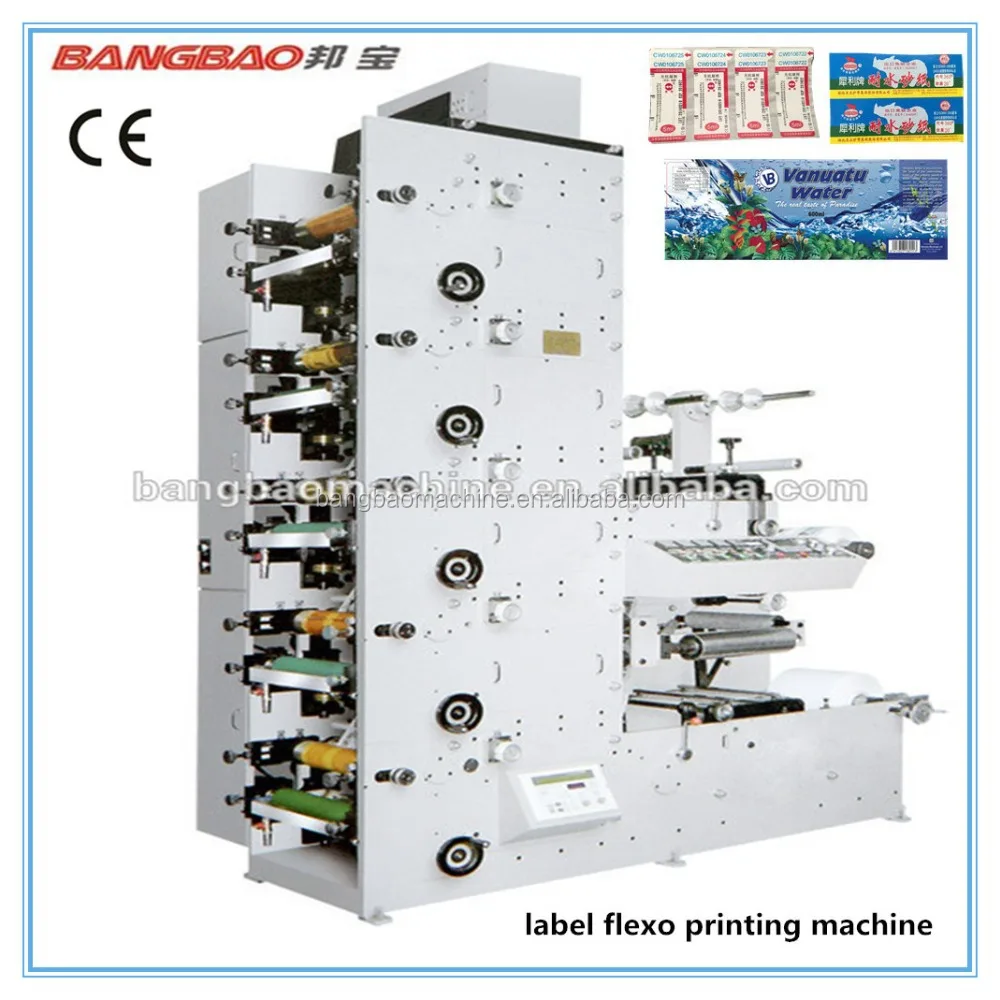roll sticker printing machine