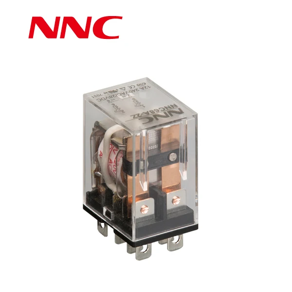 NNC Clion NNC68A LY2 10A 8Pin Votage Relay 24V General Purpose Relay Jqx-13f Electromagnetic Relay Coil 220vac