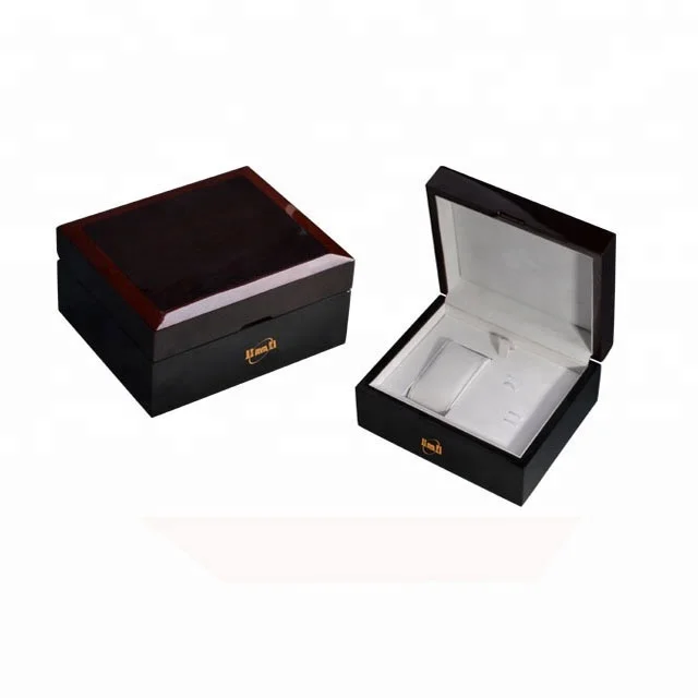 Arabia Luxury Wooden Watch Display Box With Cufflink Set Buy Wooden