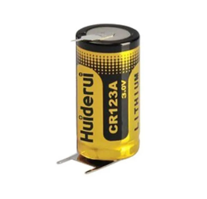 CR123A  3V 1600mAh With Tab Primary Lithium Battery