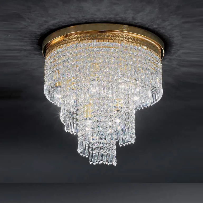 Source modern ceiling lighting fixture crystal chandelier ceiling ...
