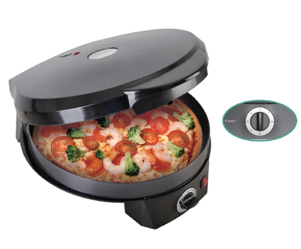 Electric Pizza Oven Non- Stick Coating Cooking Pan Round Pizza Maker ...