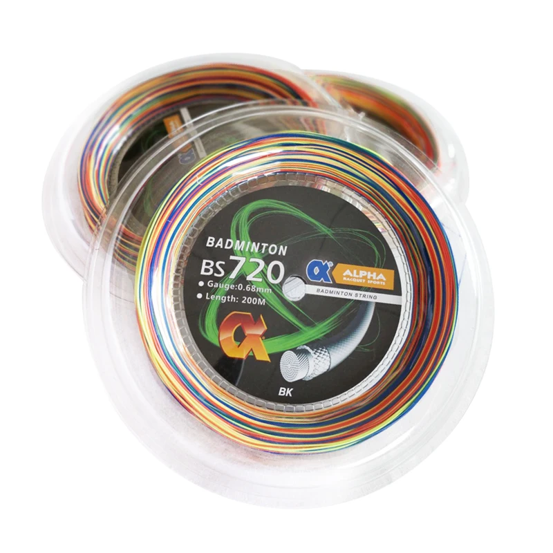 ONLYLONG Badminton Racket String for Nylon rainbow String
