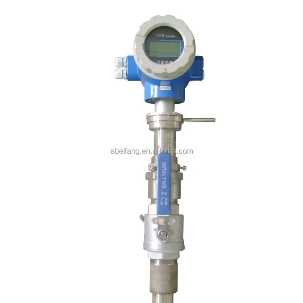 Insertion  Electromagnetic Flow Meter Water Flow Meter Oil Flow Meter Stable Measure Flow Meter