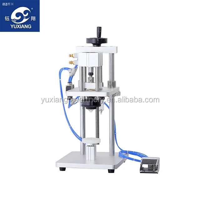 YXJ Semi Automatic Perfume Bottle Crimping Machine