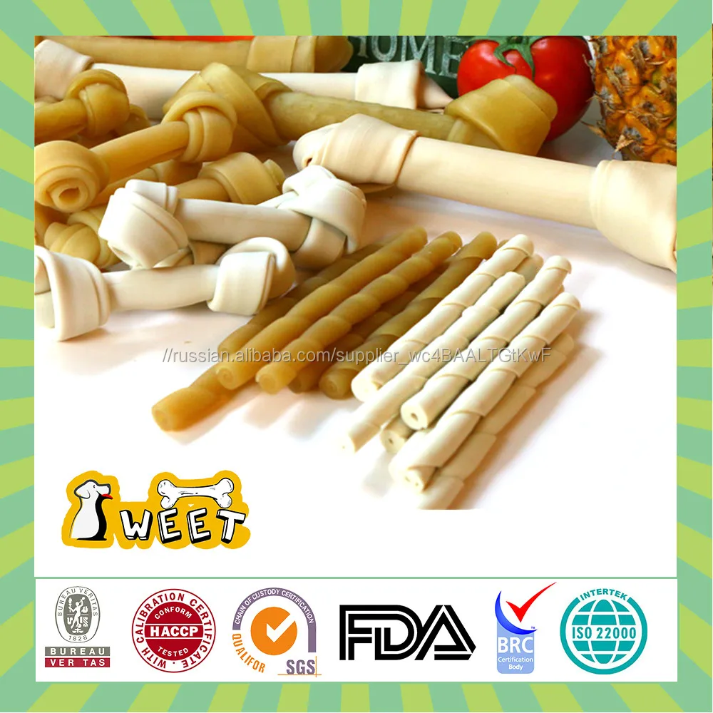 Сырный Вкус Оптовой Сахара Собак Pet Food No Сыромятной Кожи Узловатые Кости Белый Зубной