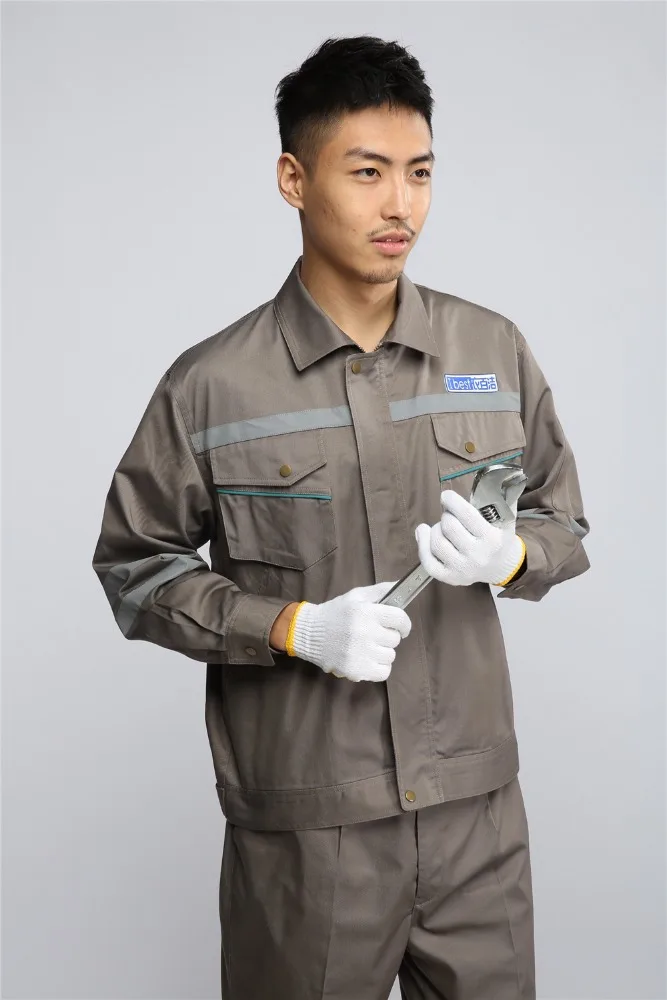 2018 New Style OEM Design Unisex Work Wear Anti-wrinkle