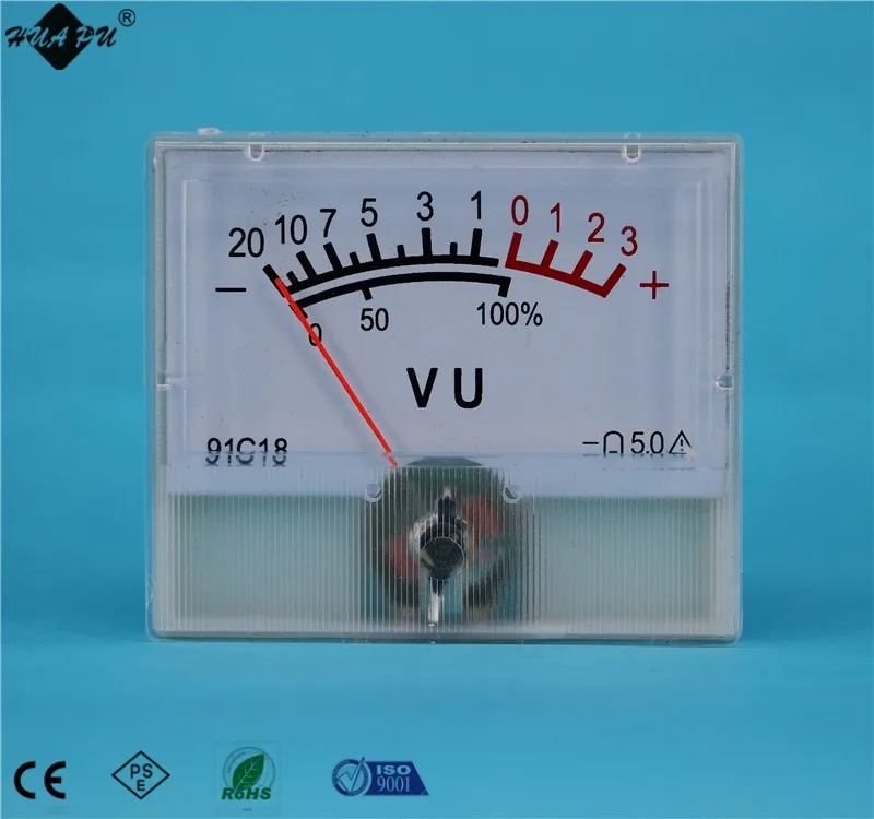 Аналоговый дисплей Площади мини panel meter Вольтметр ПОСТОЯННОГО ТОКА-20-+ 3 В