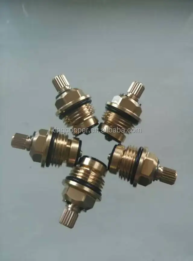 Fast Open Brass Spindle Tap Ceramic Disc Cartridge