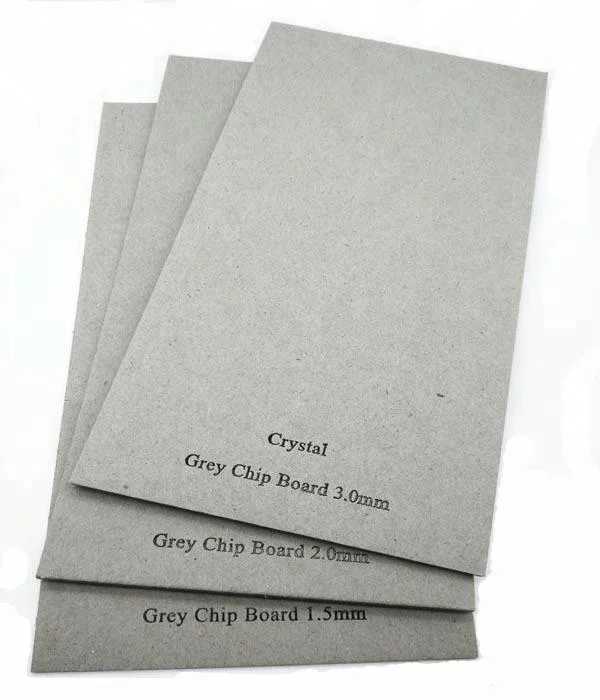 Source Strong Grey Chip Board for Book Binding Hardcover Arch File