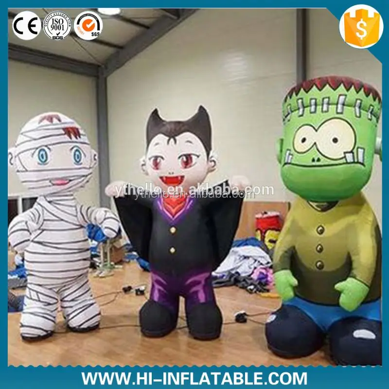 Halloween Inflatable Scary Vampire Zombie Mummy Cartoon