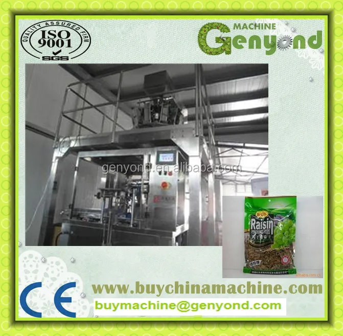 Industrial Raisin Cleaning and Sorting Line / Raisin Processing Machine
