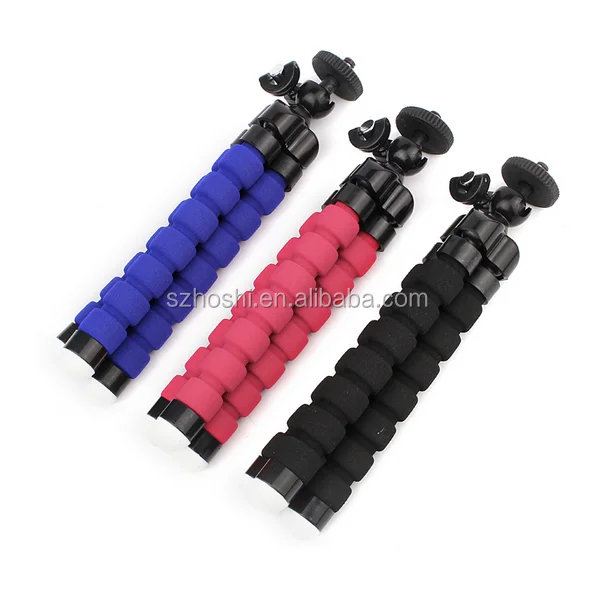 HOSHI Mini Foam Tripod Flexible Selfie Stands for Phones