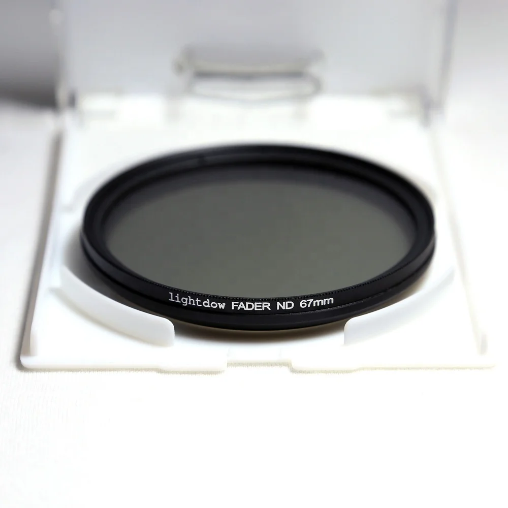 Мм 67 мм фейдер фильтр с регуляцией нейтральной плотности ND 72 фронтальной резьбой для объективов Nikon Canon