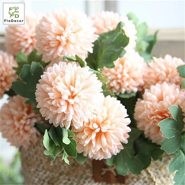 FROOWAN 10 dalie artificiali in seta, colore rosso, fiori finti neri, fiori finti per centrotavola per matrimoni, composizioni floreali, decorazioni per la casa (rosso