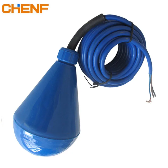 Electrical and Mechanical 2M Cable Water Pump Float Switch Plastic Float Level Controller for Sewage Liquid Media Type