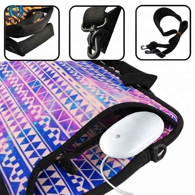 Новый дизайн, красивая сумка-тоут, неопреновая сумка для ноутбука 17 дюймов по последней цене