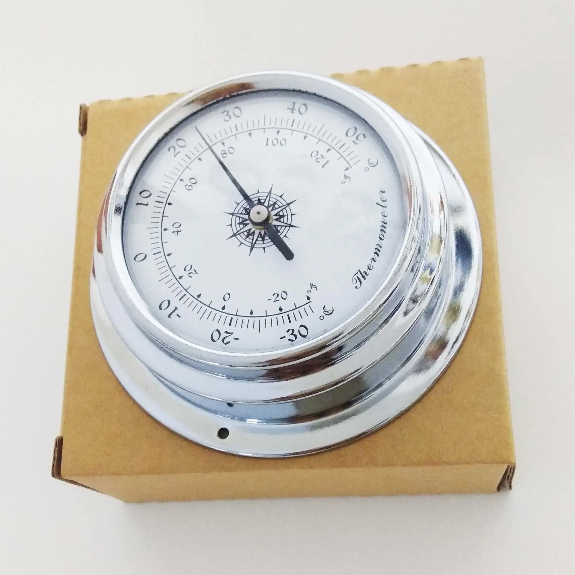 Metall Wand Thermometer Preis Hersteller 4,5 Inch Kleine Runde