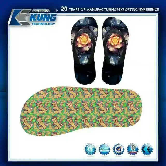 Подошва с цифровой печатью для