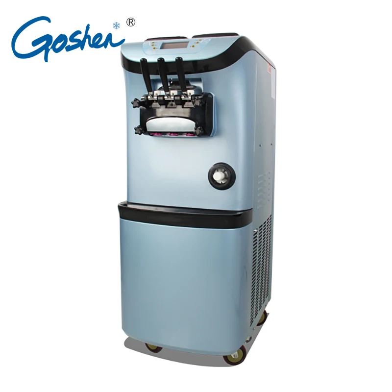 New Arc Design Soft Serve Ice Cream Machine with air Pumpcounter Top Ice Cream Production Machine Ice Cream Machine with Pump