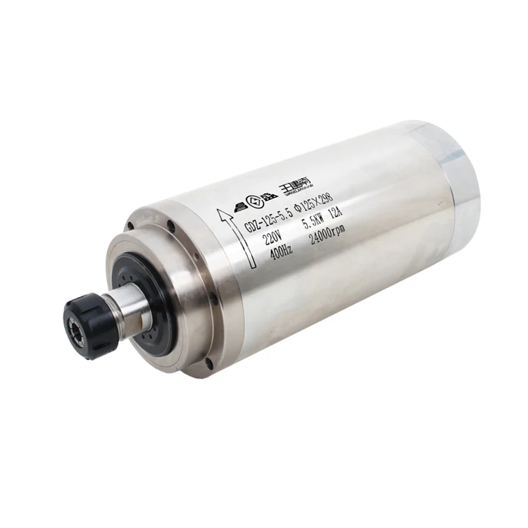 
 400 кВт er25 Гц ЧПУ фрезерный станок для резьбы по дереву с водяным охлаждением Шпиндельный двигатель  