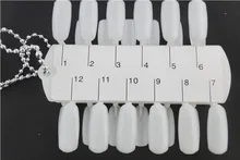 5 Pcs Tips Nail Art Polish Display Double Layer Faces 24 tips Board Practice Tool Wholesales