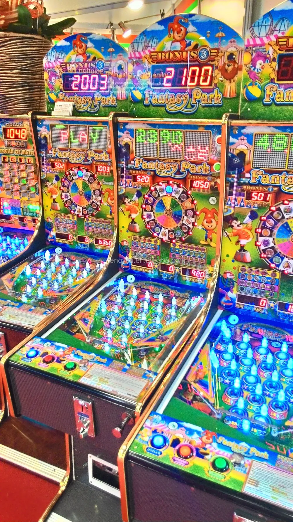 
Soccer 5.6.7 pinball Led game machine for amusement arcade game 
