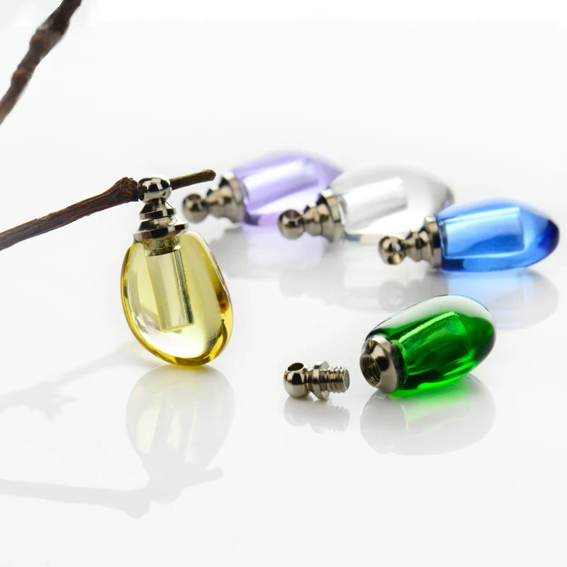 Custom Pendant Glass Vial Perfume Glass Bottle Necklace Pendant For Women Buy Custom Jewelry