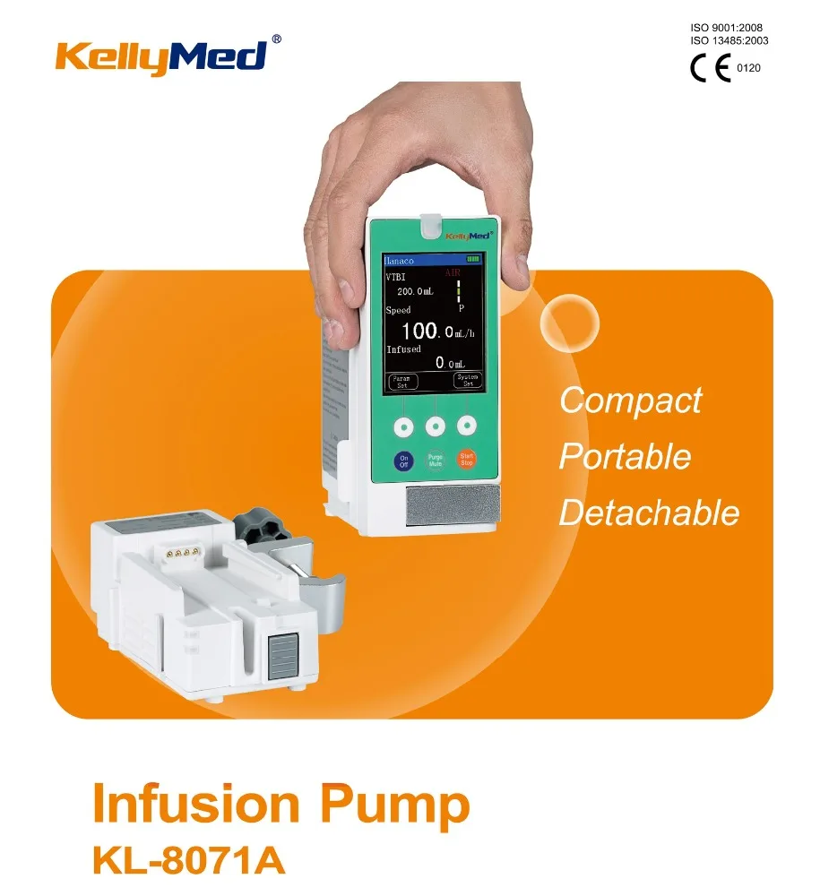 High Quality CE FSC Certificate Kellymed Veterinary IV Set Elastomeric Disposable Infusion Pump