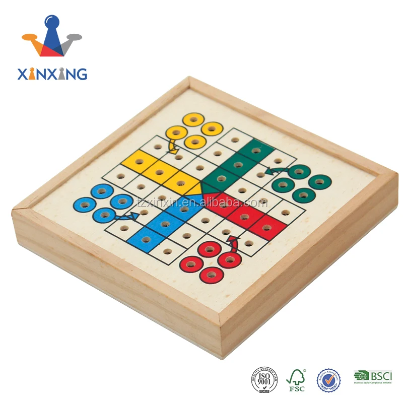 Mini jogo de tabuleiro Ludo - BR77ZV0150000