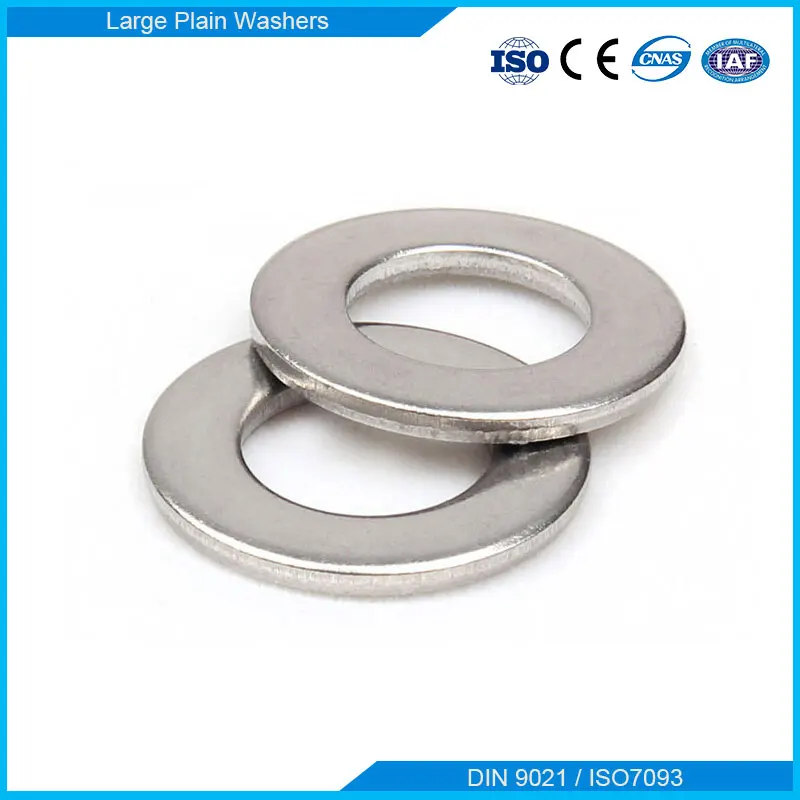 18 mm DIN 9021 mm Confezione da 20 rondelle con rondella distanziale piatta per riparazione in acciaio 