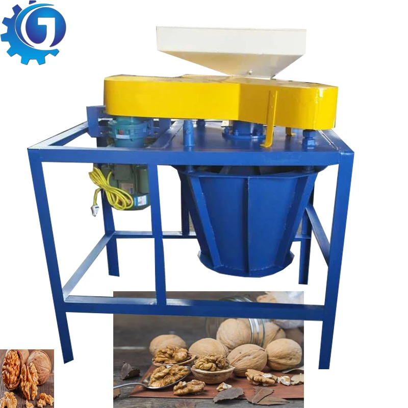 Industrial Cracker Walnut Shell Factory Price Walnut Sheller Full Automatic Nut Cracker