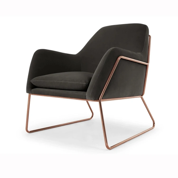 copper accent chair