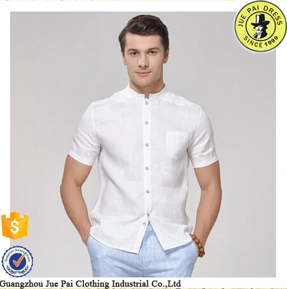 Latest Design Fancy Pure Linen Men Shirt