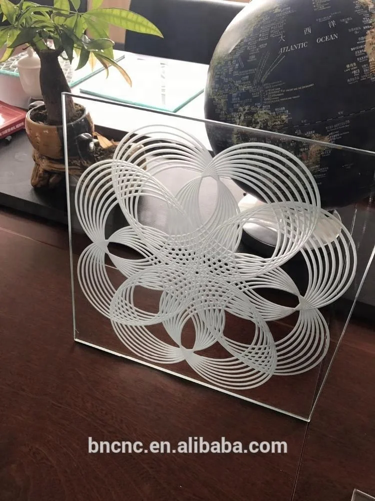 Baineng 4 Axis CNC Machine for Glass Engraving