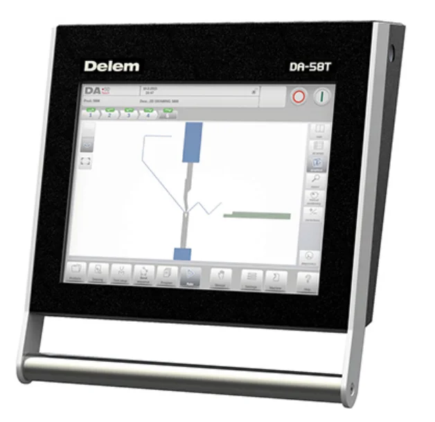 Factory Direct Sell Control System Delem DA58T Controller Cnc Controller for Press Brake CNC